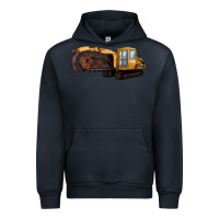 Navy Thencher Chain Urban Hoodie - LillyAllenDesigns