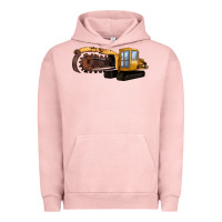Pigment Salmon Thencher Chain Urban Hoodie - LillyAllenDesigns