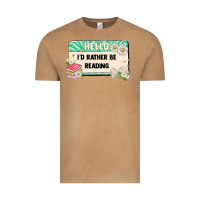 Vintage Camel hello id rather be reading Vintage Tee - Artiststas