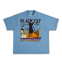 Pebble Blue black cat apothecary Urban Heavy Tee - BarkalooDesign
