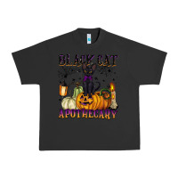 Pigment Black black cat apothecary Urban Heavy Tee - BarkalooDesign