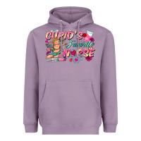 Lavender cupid's favorite nurse Heavyweight Hoodie - FaDigitalArtStudio