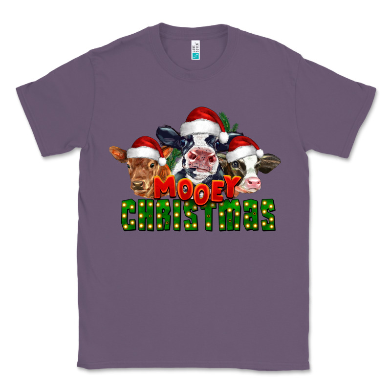 Mooey Christmas Cows Classic Tee by LillyAllenDesigns | Teevron