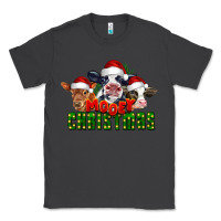 Smoke Mooey Christmas Cows Classic Tee - LillyAllenDesigns