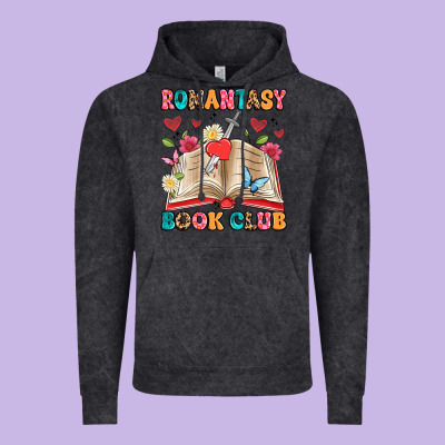 Romantasy Book Club Vintage Hoodie Designed By Artiststas