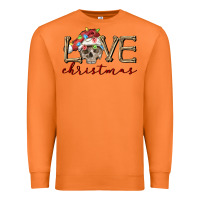 Carrot skull love christmas Premium Sweatshirt - FaDigitalArtStudio