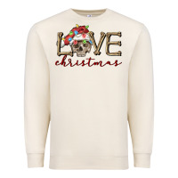 Sandshell skull love christmas Premium Sweatshirt - FaDigitalArtStudio