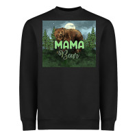 Black Mama bear tumbler Heavyweight Sweatshirt - HowdyJamesFarm