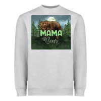 Heather Grey Mama bear tumbler Heavyweight Sweatshirt - HowdyJamesFarm