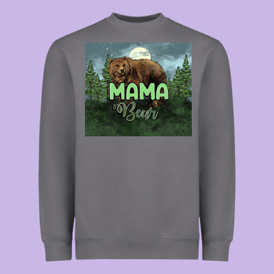 Mama Bear Tumbler Heavyweight Sweatshirt Designed By Howdyjamesfarm
