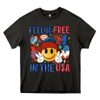 Asphalt feelin free in the usa Heavy Core Tee - MaliasSmallBusiness