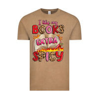 Vintage Coffee i like my books extra spicy Vintage Tee - Artiststas