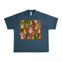 Midnight Navy Christmas cakes western Urban Heavy Tee - Jasminsmagicworld
