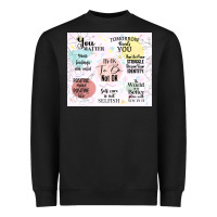 Black it's ok to be not ok Heavyweight Sweatshirt - TumblerDesignByShophia