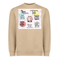 Mushroom it's ok to be not ok Heavyweight Sweatshirt - TumblerDesignByShophia