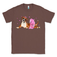 Chestnut boxer dog with tutu Classic Tee - LillyAllenDesigns