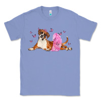 Colony Blue boxer dog with tutu Classic Tee - LillyAllenDesigns