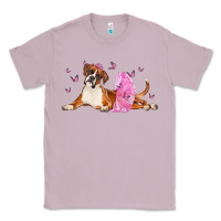 Lilac boxer dog with tutu Classic Tee - LillyAllenDesigns