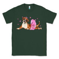Sports Green boxer dog with tutu Classic Tee - LillyAllenDesigns