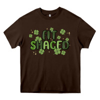 Chocolate Brown fit shaced Heavy Core Tee - MaliasSmallBusiness