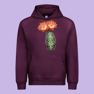 King Cup Cactus Urban Hoodie Designed By Lillyallendesigns