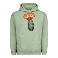 Pigment Oil Green King Cup Cactus Urban Hoodie - LillyAllenDesigns