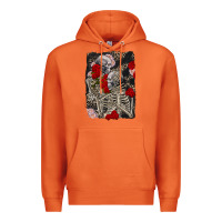 Carrot Two skeletons hugging Valentine's Day Premium Hoodie - FaDigitalArtStudio