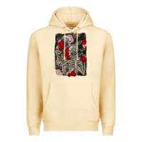 Pina Colada Two skeletons hugging Valentine's Day Premium Hoodie - FaDigitalArtStudio