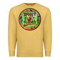 Antique Gold Spooky Teacher Premium Sweatshirt - BundleAndBundleShop
