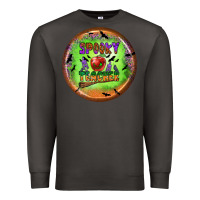 Smoke Spooky Teacher Premium Sweatshirt - BundleAndBundleShop
