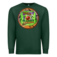 Sports Green Spooky Teacher Premium Sweatshirt - BundleAndBundleShop