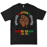 Black every chain since 1865 juneteenth Premium Tee - MaliasSmallBusiness