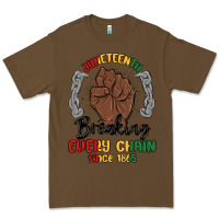Cacao every chain since 1865 juneteenth Premium Tee - MaliasSmallBusiness