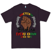 Plum every chain since 1865 juneteenth Premium Tee - MaliasSmallBusiness