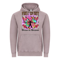Vintage Zinc free spirit dream on dreamer Vintage Hoodie - Artiststas