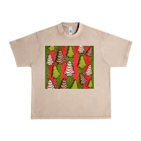 Christmas Cakes Leopard Urban Heavy Tee | Teevron