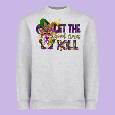 Let The Good Times Roll With Gnome Heavyweight Sweatshirt Designed By Howdyjamesfarm