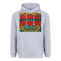 Heather Grey baseball is my favorite season tumbler Heavyweight Hoodie - BundleAndBundleShop