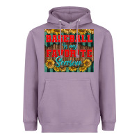 Lavender baseball is my favorite season tumbler Heavyweight Hoodie - BundleAndBundleShop