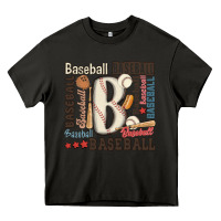 Asphalt baseball Heavy Core Tee - MaliasSmallBusiness