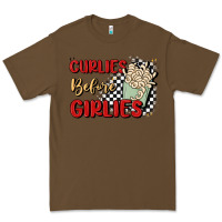 Cacao curlies before girlies Premium Tee - MaliasSmallBusiness