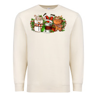 Sandshell Christmas coffee cups Premium Sweatshirt - FaDigitalArtStudio