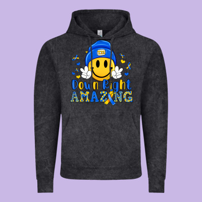 Down Right Amazing Vintage Hoodie Designed By Artiststas