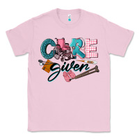 Bubblegum Pink Caregiver Classic Tee - LillyAllenDesigns