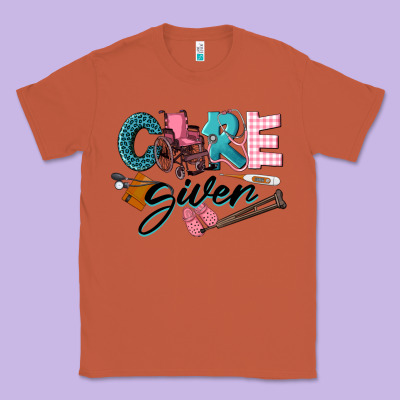 Caregiver Classic Tee Designed By Lillyallendesigns