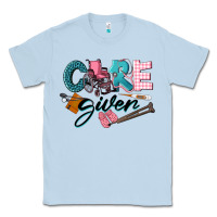 Dusty Blue Caregiver Classic Tee - LillyAllenDesigns