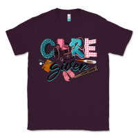 Plum Caregiver Classic Tee - LillyAllenDesigns