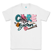 White Caregiver Classic Tee - LillyAllenDesigns