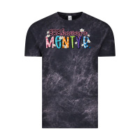 Cloud Black having a menty b Vintage Tee - Artiststas