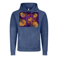 Vintage Denim halloween leaves tool leather backround Vintage Hoodie - RanaPortraitStore